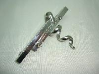 1970s Very Unusual Modernist Abstract Silver Brooch Statement Piece!
