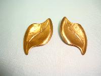 1960s Signed Moda Designer Large Copper Flower Pendant and Earrings